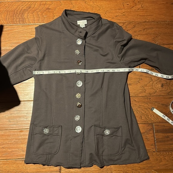Soft Surroundings Multi Button Front Jacket Size Large - Picture 4 of 4